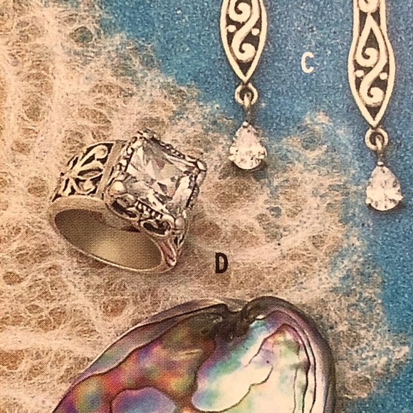 Silpada ‘Uptown’ Cubic Zirconia Sterling Ring R0981 - Picture 4 of 11